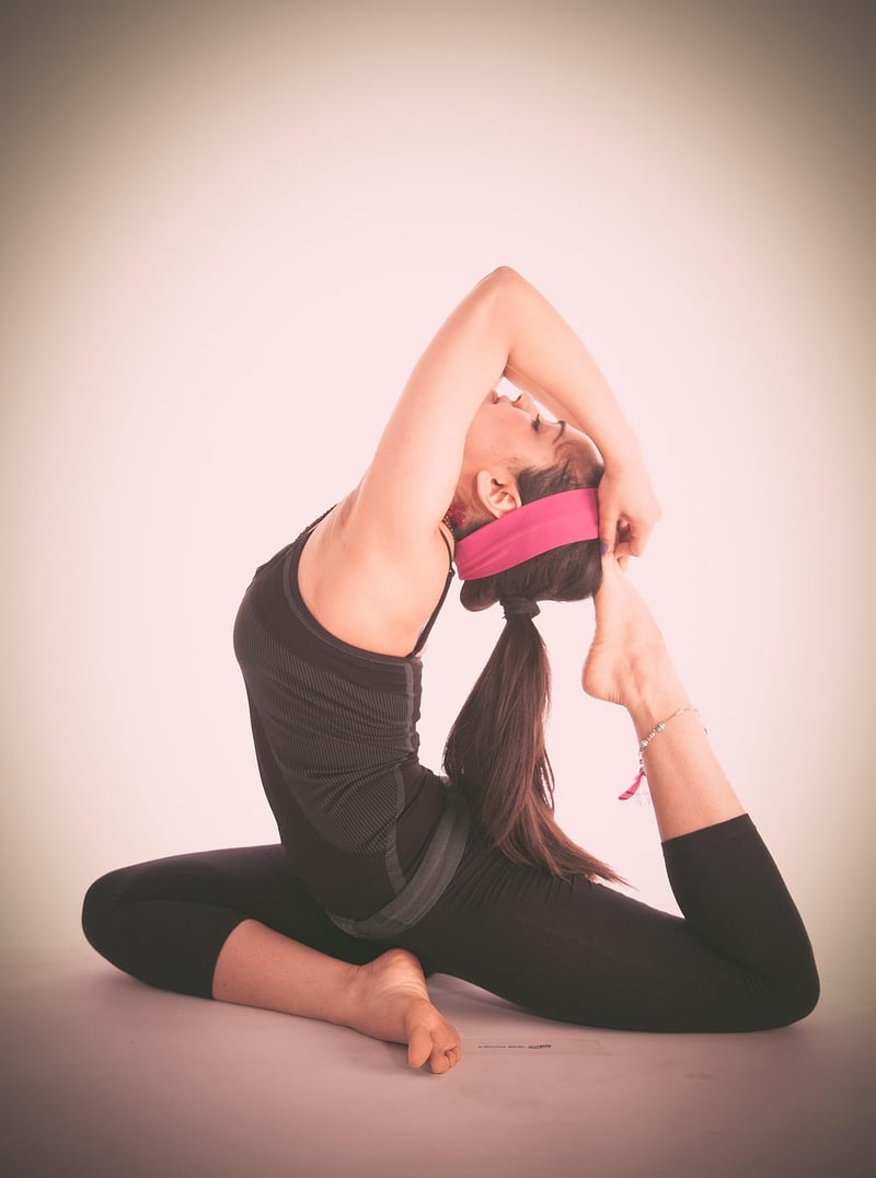 Yoga pose for alignment